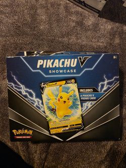 Pikachu V Or Virizion V Showcase Box $25 Each