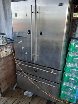 GE Monogram refrigerator works wonderful  $500 O.B.O.