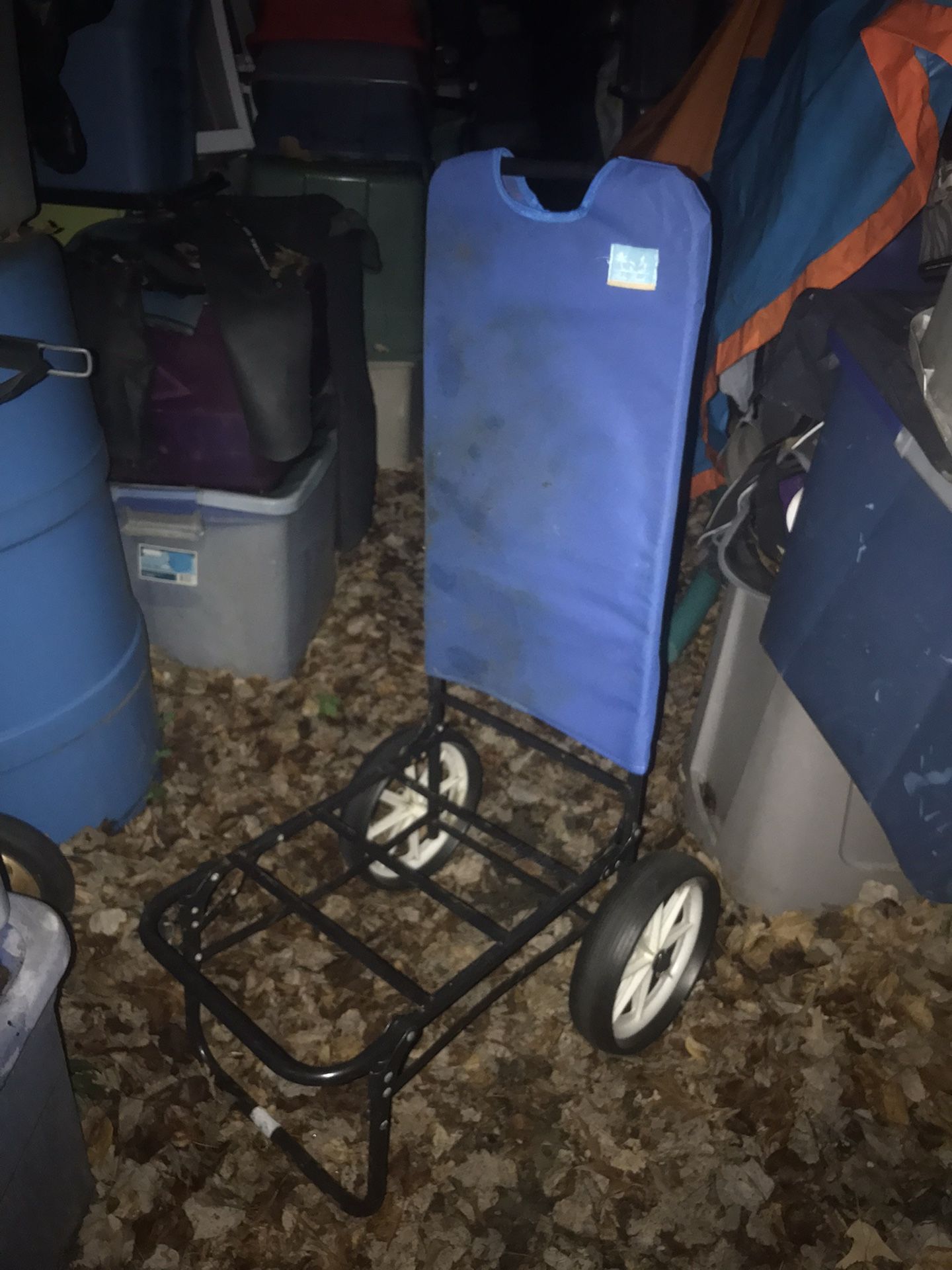 Very Nice Fold Up Dolly Cart With Large Wheels Only $30 Firm