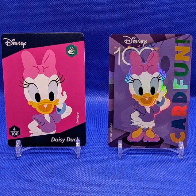 Official Disney 100th Anniversary Cardfun & Wonders Daisy Duck Cards
