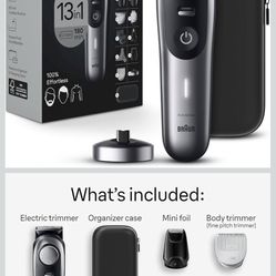 Braun Series 9 All-in-One Multi Grooming Kit for Men, 13-in-1