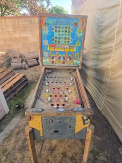 1956 Bally Night Club Bingo Pinball Machine - needs restoration