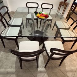 Elegant Glass Dining 