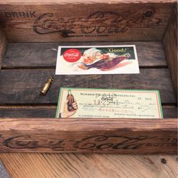 Vintage Antique Coca Cola Items 