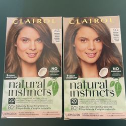 Clairol Natural Instincts Hair Dye 2 For $13