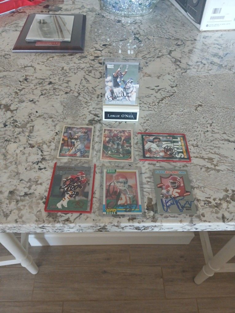 Chiefs Card S Autograph