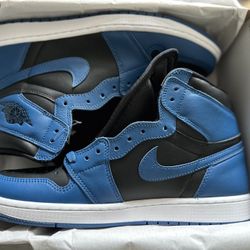 Jordan 1 High Dark Marina Blue Sz 12