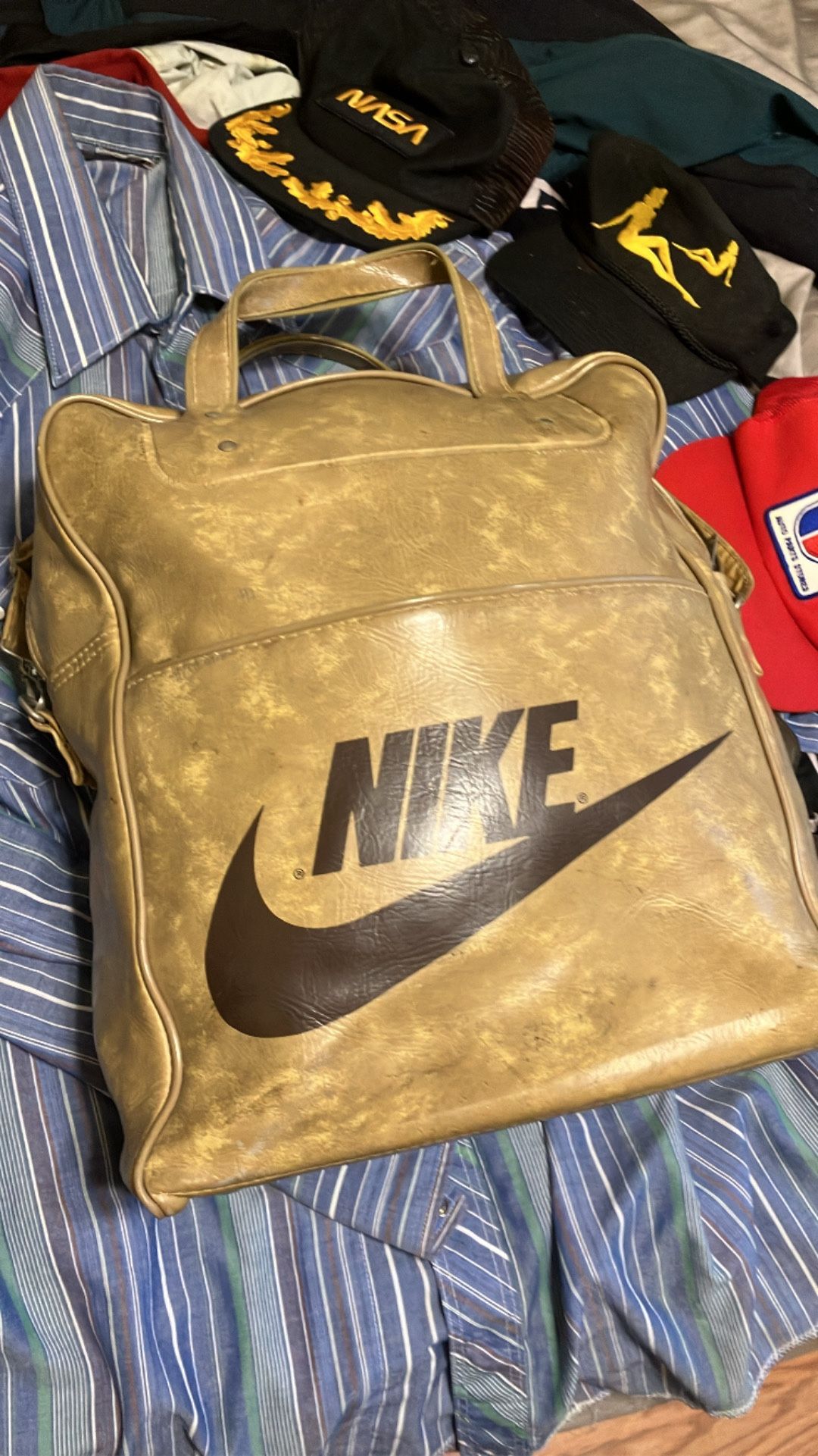 70s Vintage Nike Travelite Duffle Bag