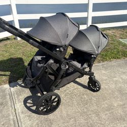Baby Jogger City Select Lux Single TO Double Stroller