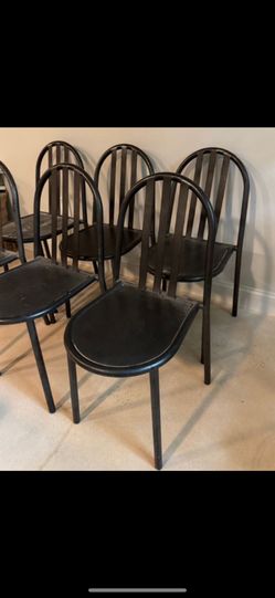 Original Robert Mallet Stevens Dining Chairs Set Of 8
