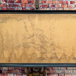 1863 Map of Florida & The Caribbean by Charles Copley - Delivery Available