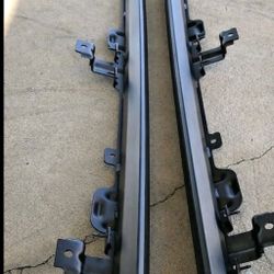18-24 Jeep Wrangler JL 4 Door Rubicon Style Rock Rails Factory Mopar 