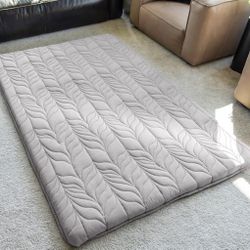 ZonLi Japanese Floor Futon Mattress – Queen (60” x 80”) – 2.5” Thick