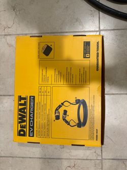 DeWALT EV Charger – 16A Type 2, 5m Cable (New)
