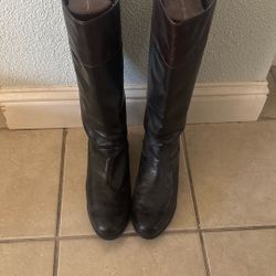 Black Leather Boots