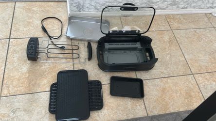 Power smokeless Grill