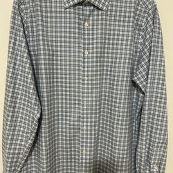 Michael Kors Mens Button Down Shirt Size Large