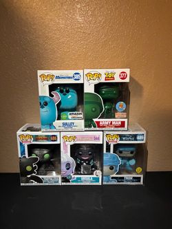 Funko Pop! Exclusive Figure Lot — Set of 5