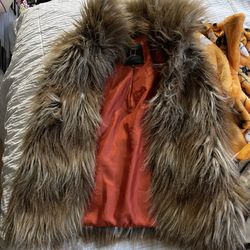 Faux Fur Vest 