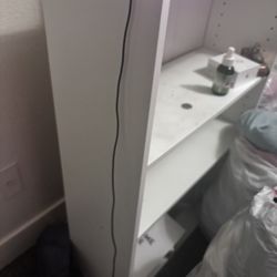 3ft Adjustable White Shelf
