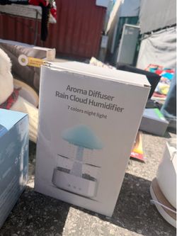 Rain Cloud Aroma Diffuser Humidifier Night Light