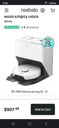 Lot of Roborock S8 vacuum bundle and IRoomba