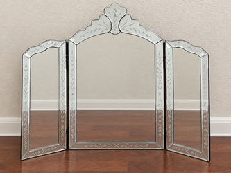 Anthropologie Trifold Vanity Mirror