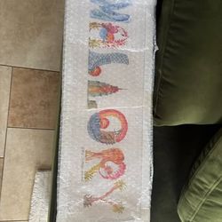 White rectangle picture frame