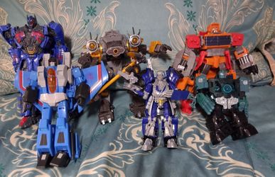 Transformers Hasbro Official Studio Series/Age of the Primes Action Figure Lot of 6