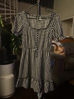 H&M gingham dress
