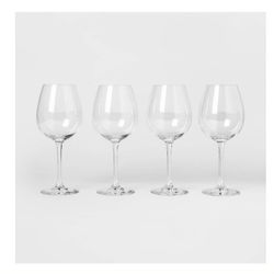 New Crystal Red Wine Glasses ❗️set Of 3 Missing One❗️