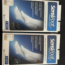2 Brand New Pairs Of Diabetic Socks Size L