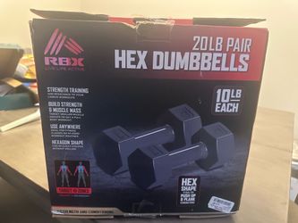 10 pound dumb bells $10
