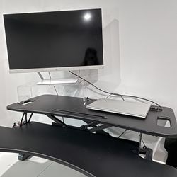 Standing Desk Converter / Desk Riser – Great Condition