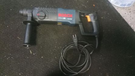 Bosch hammer drill demo hammer  corded