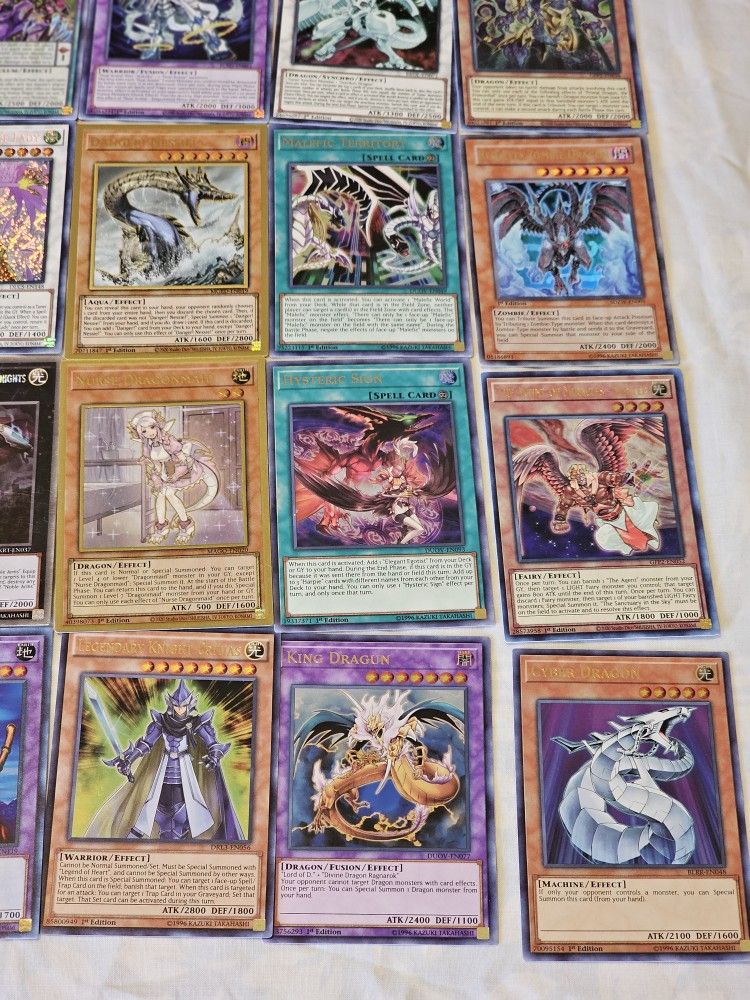 USED Yu-Gi-Oh! Cards x20 – Perfect for Collection or Casual Play