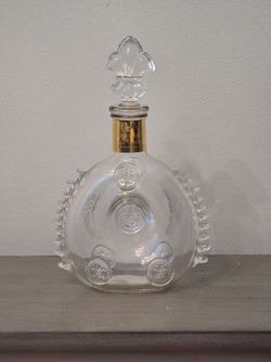 Baccarat Crystal Louis XIII EMPTY collectors bottle Crystal decanter