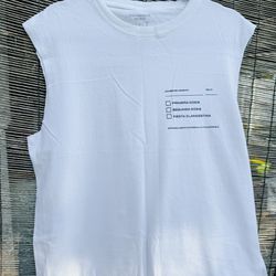 Clandestina T-shirt Crop Vacunaxxx Hecho En La Habana, Size XL