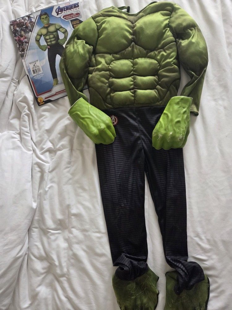 Kids Hulk Costume Deluxe - Avengers