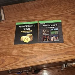 Minecraft cards.