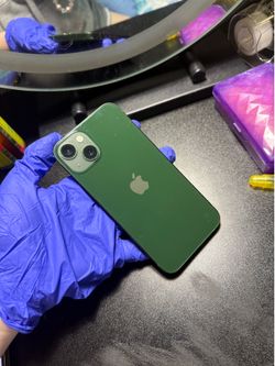 Green IPhone 13