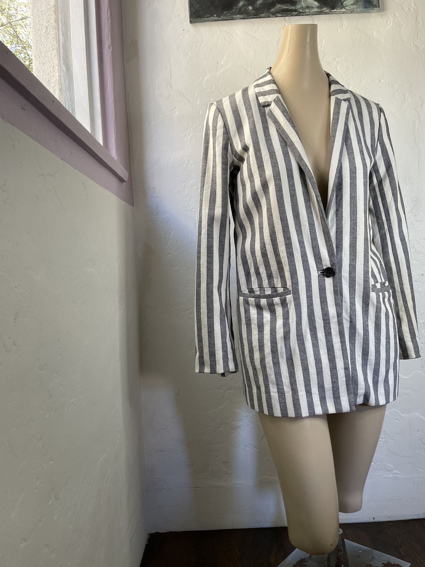 Scotch & Soda Women’s Striped Blazer | XS 