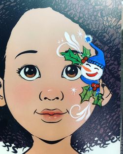 Hypoallergenic Face Paint, Glitter Tatoo