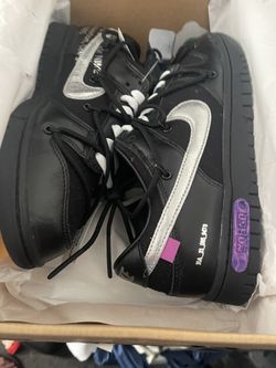 Lot 50/50 Off white Dunk Low Sz 7.5