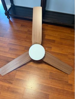 Ceiling fan, Dimmable LED light with remote