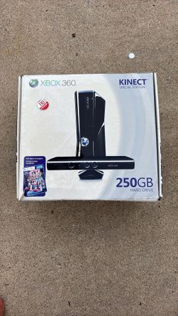Xbox 360 Black Kinect Special Edition