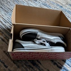 Vans Ward Sneakers – Youth Size 6 (Drizzle/White)