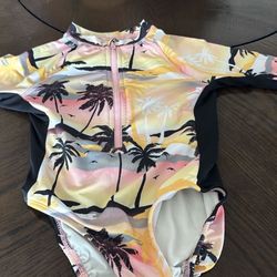 6-7 Years Girl New Swimming Dress Only