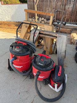 Shop items for sale. Vacuum, sanders, drill press, dust collector