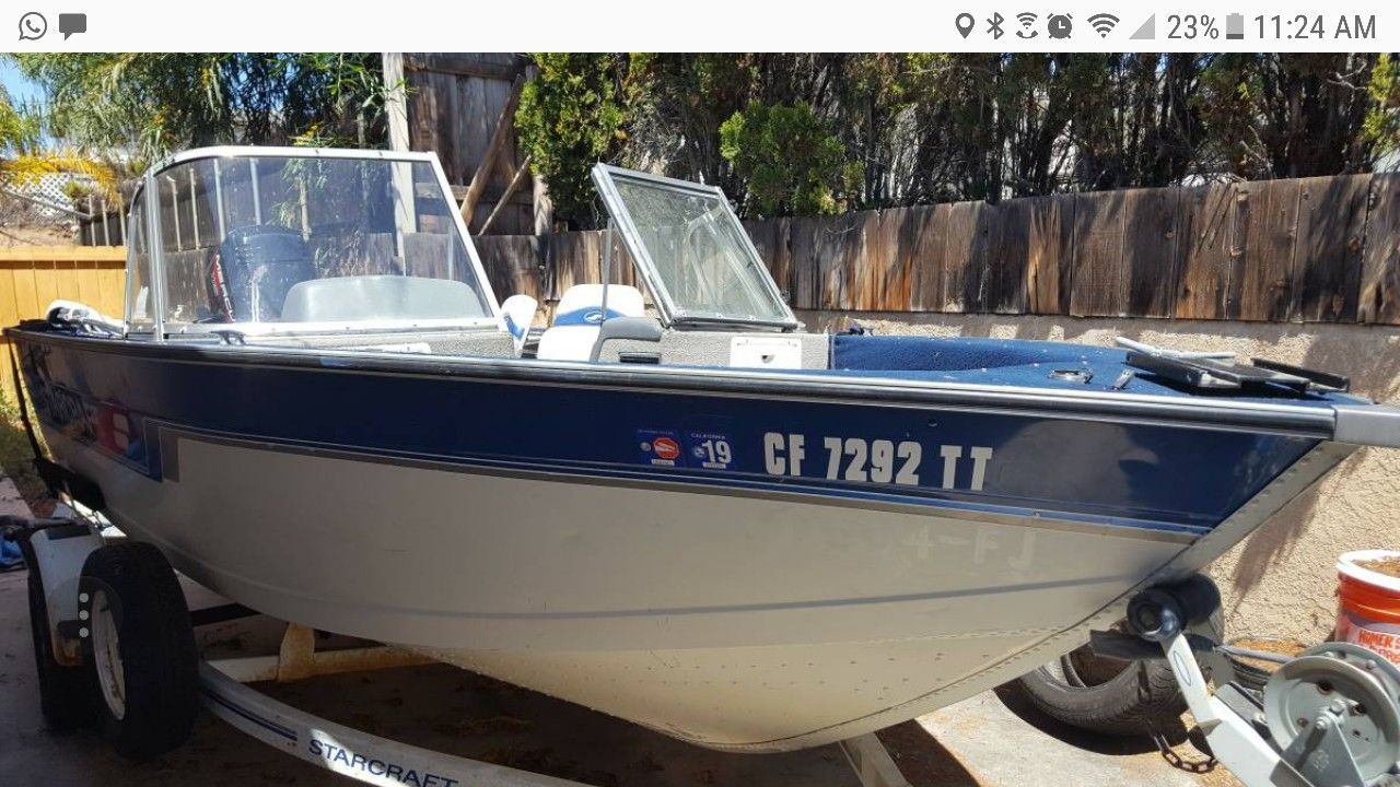 1996 Starcraft Superfisherman 170